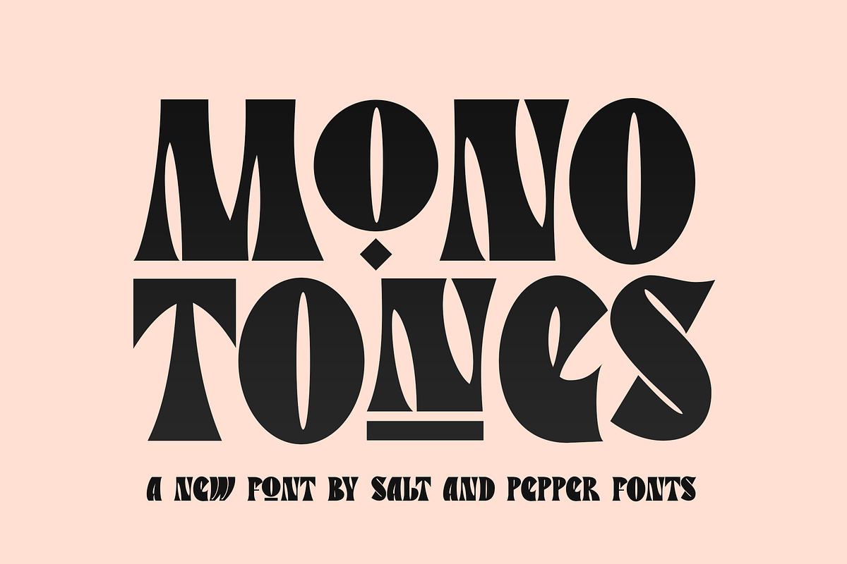 Monotones Font Free Download Free Download