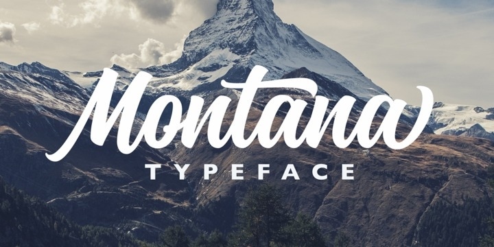 Montana Typeface Font Free Download