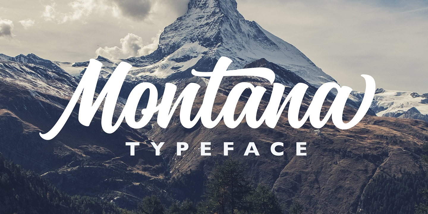 Montana Typeface Free Download Free Download