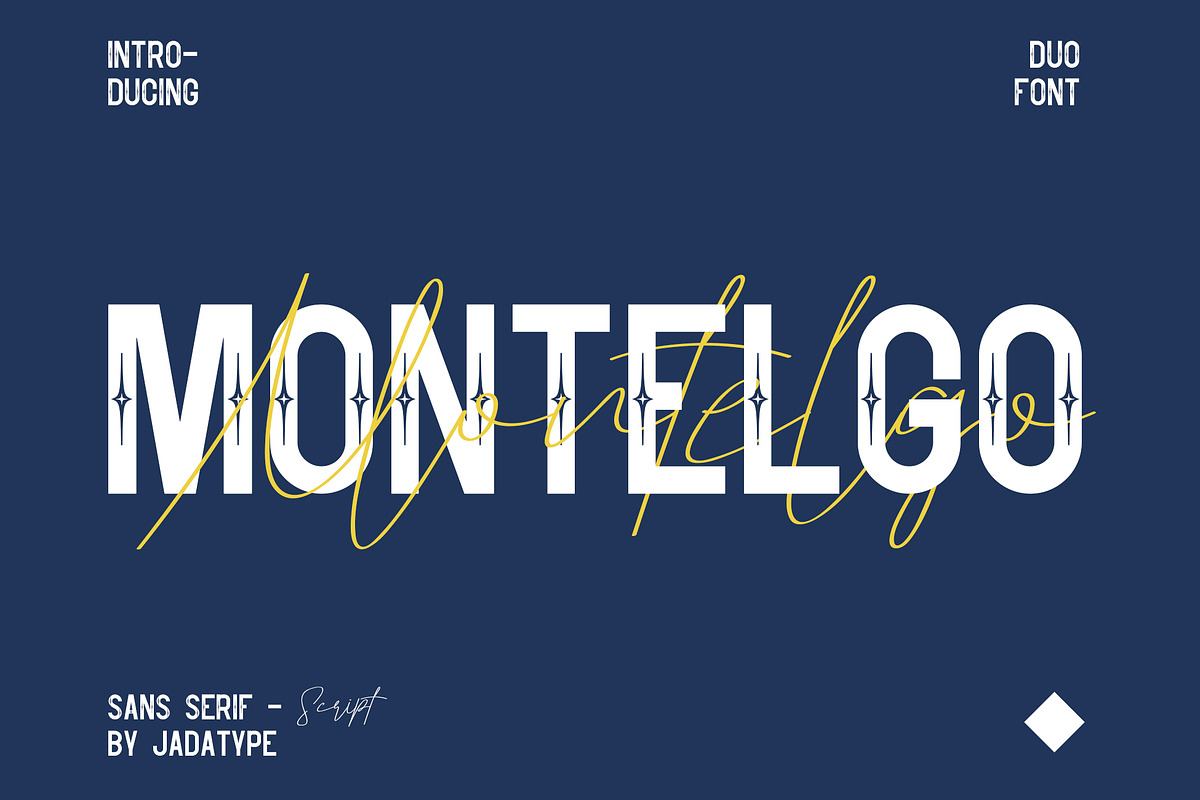 Montelgo | Duo Font Free Download Free Download