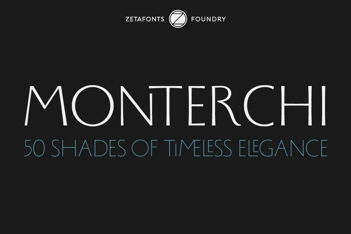 Monterchi - 50 fonts Free Download Free Download