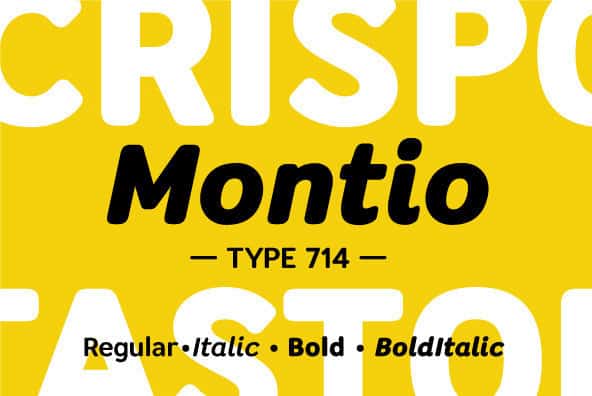 Montio Font Free Download