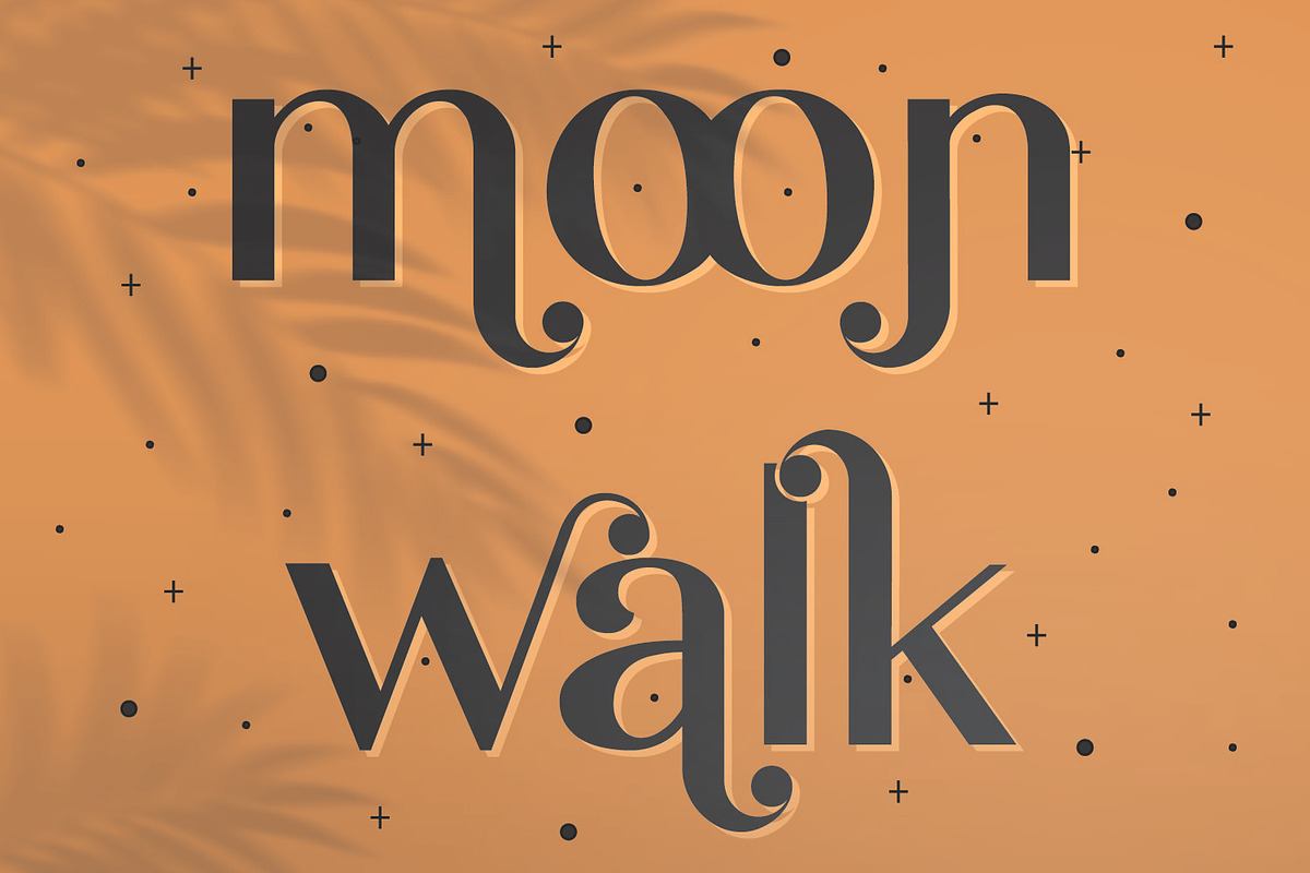 Moon Walk | Modern Sans Serif Font Free Download Free Download