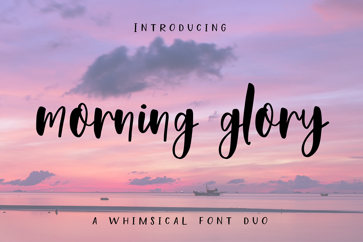 Morning Glory Font Duo Free Download Free Download