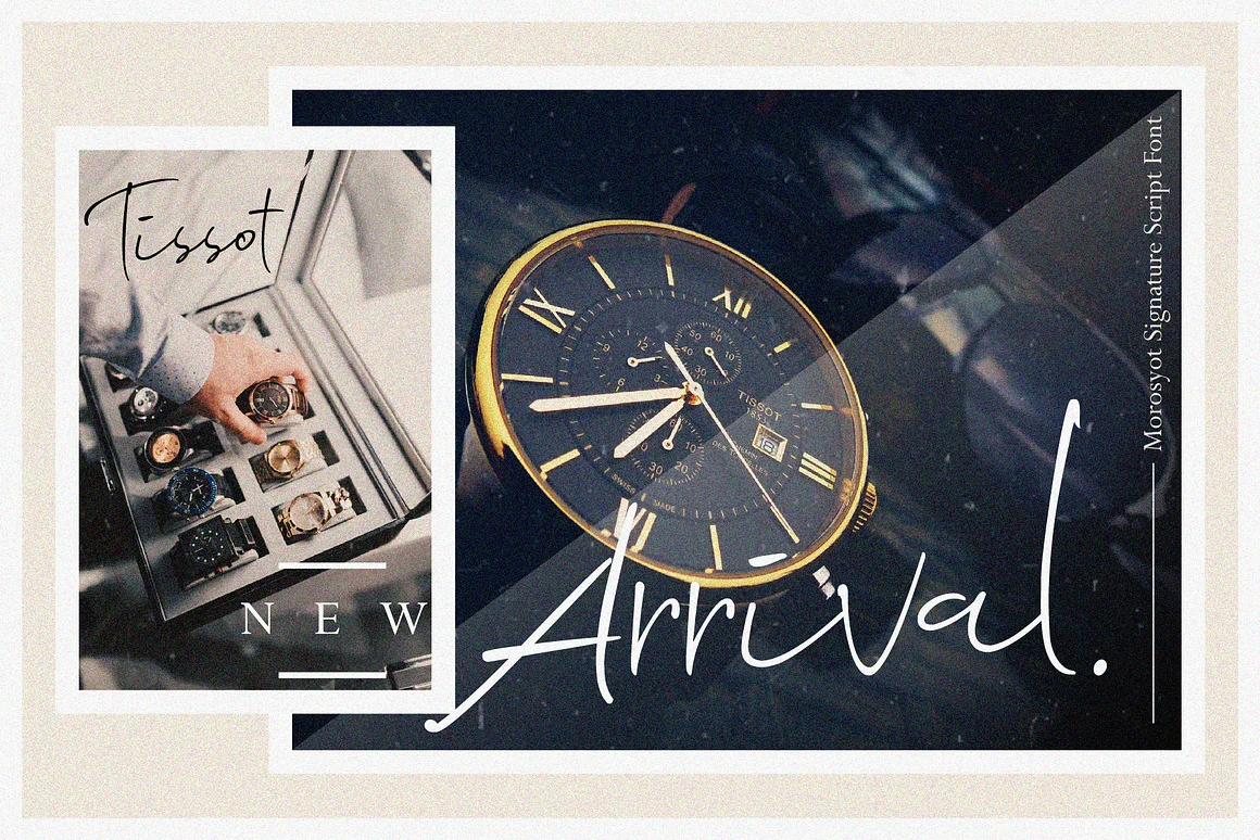 Morosyot Signature Script Font