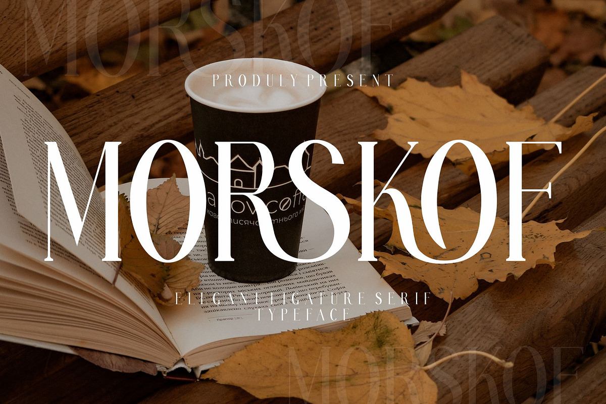 MORSKOF Ligature Serif Typeface Free Download Free Download