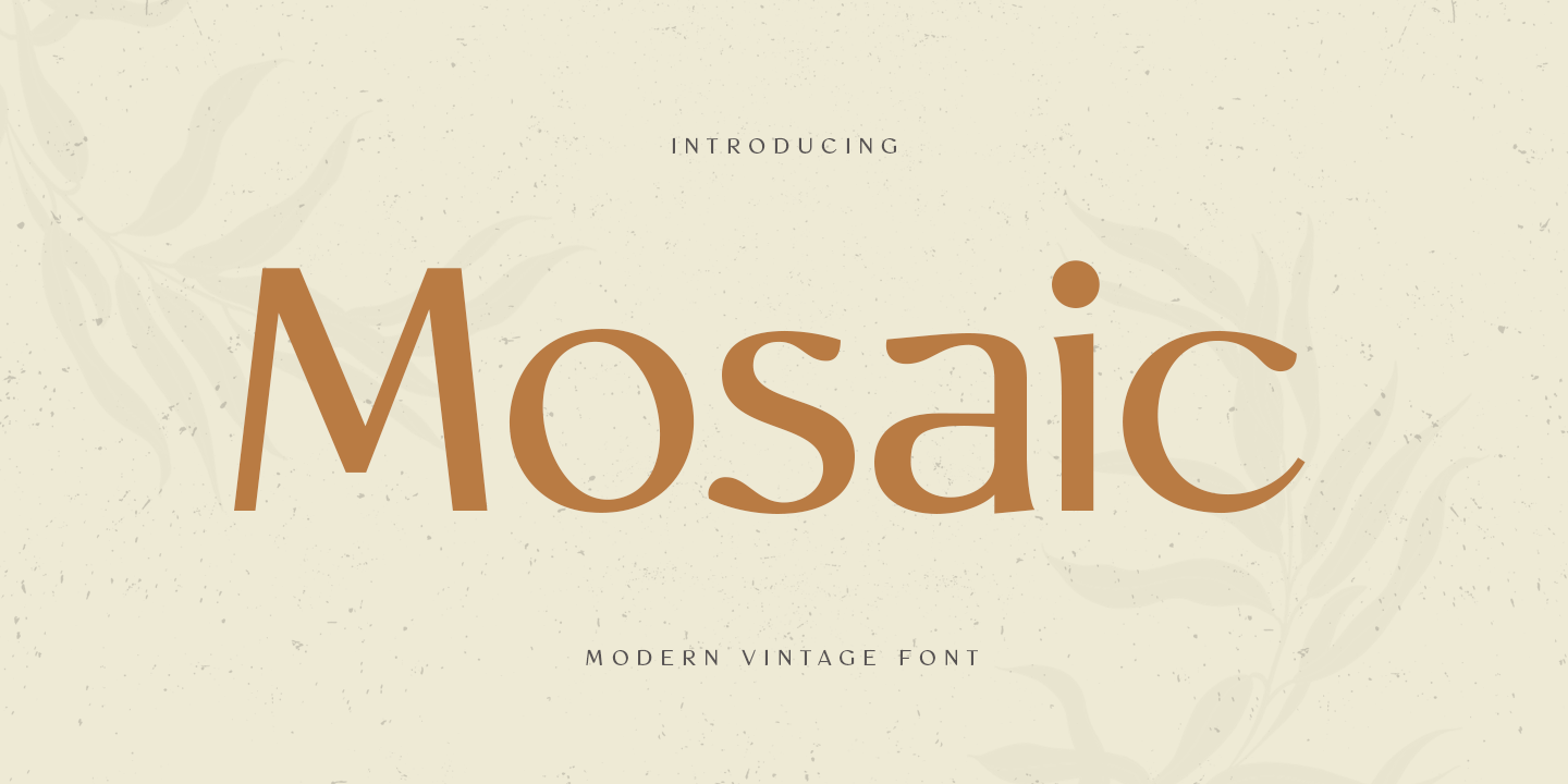 Mosaic SS Free Download Free Download