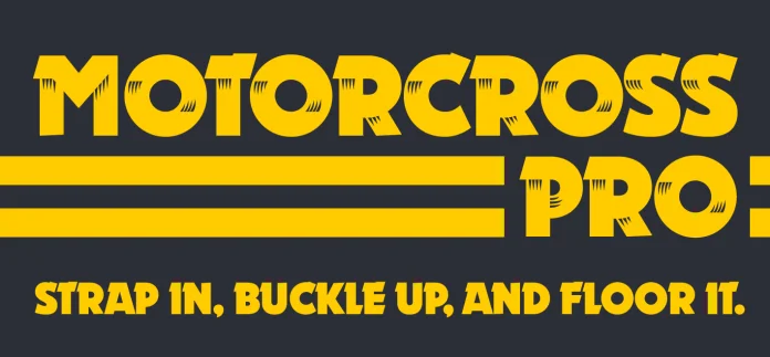 Motorcross Pro Font Free Download Free Download