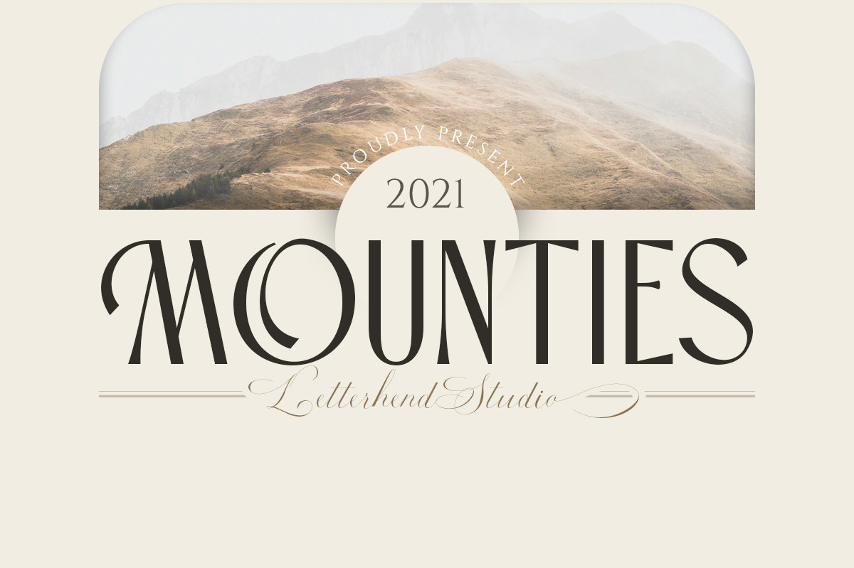 Mounties Font Free Download