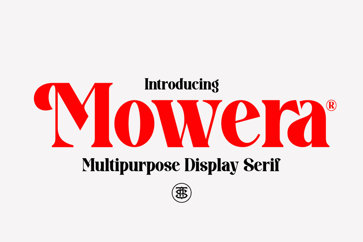 Mowera - Bold Serif Free Download Free Download