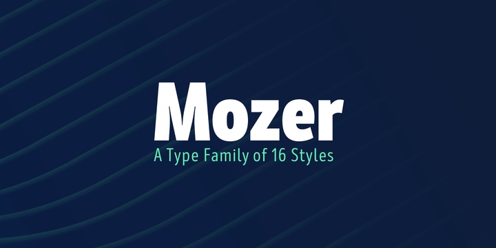 Mozer Font Free Download