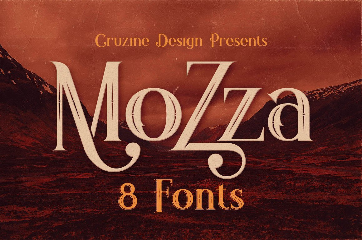 Mozza Typeface Font Free Download