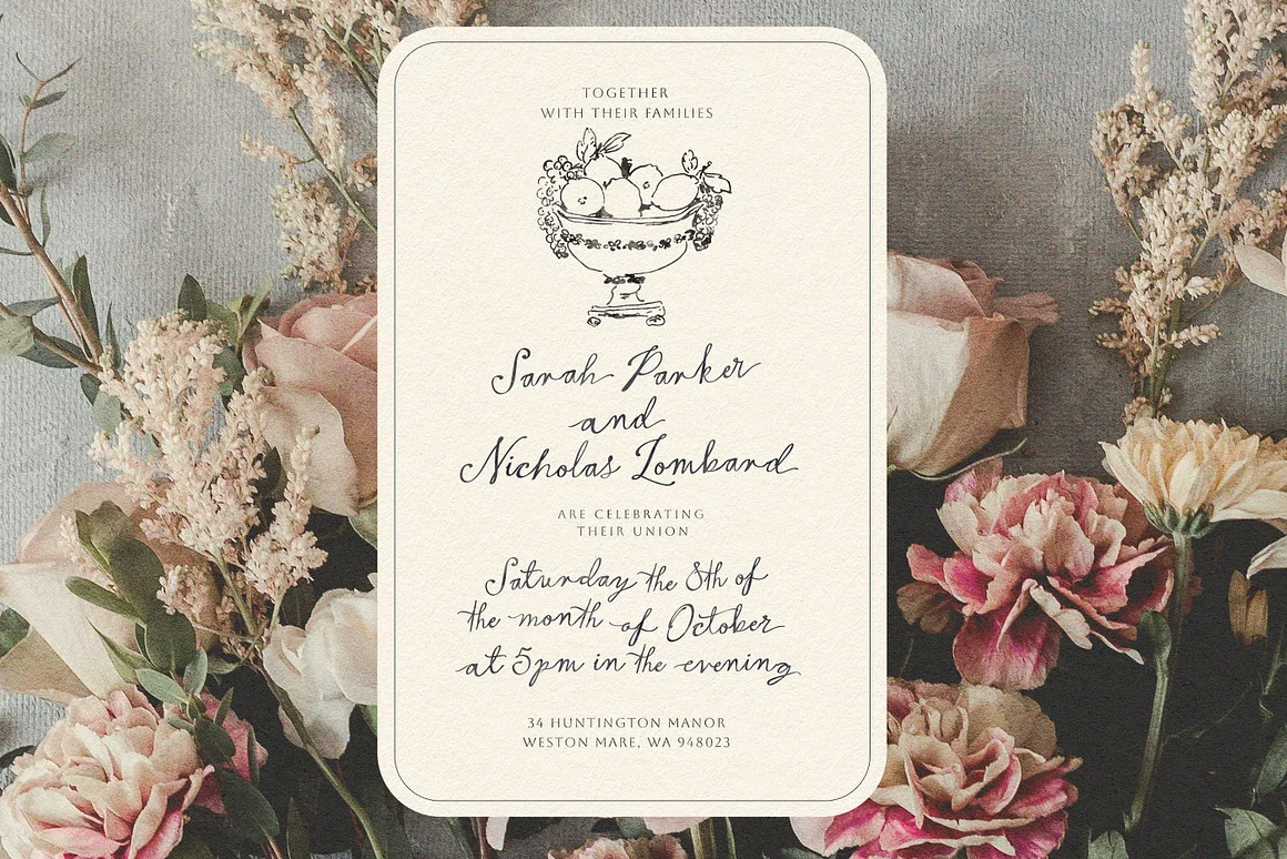 Montpellier Script Font