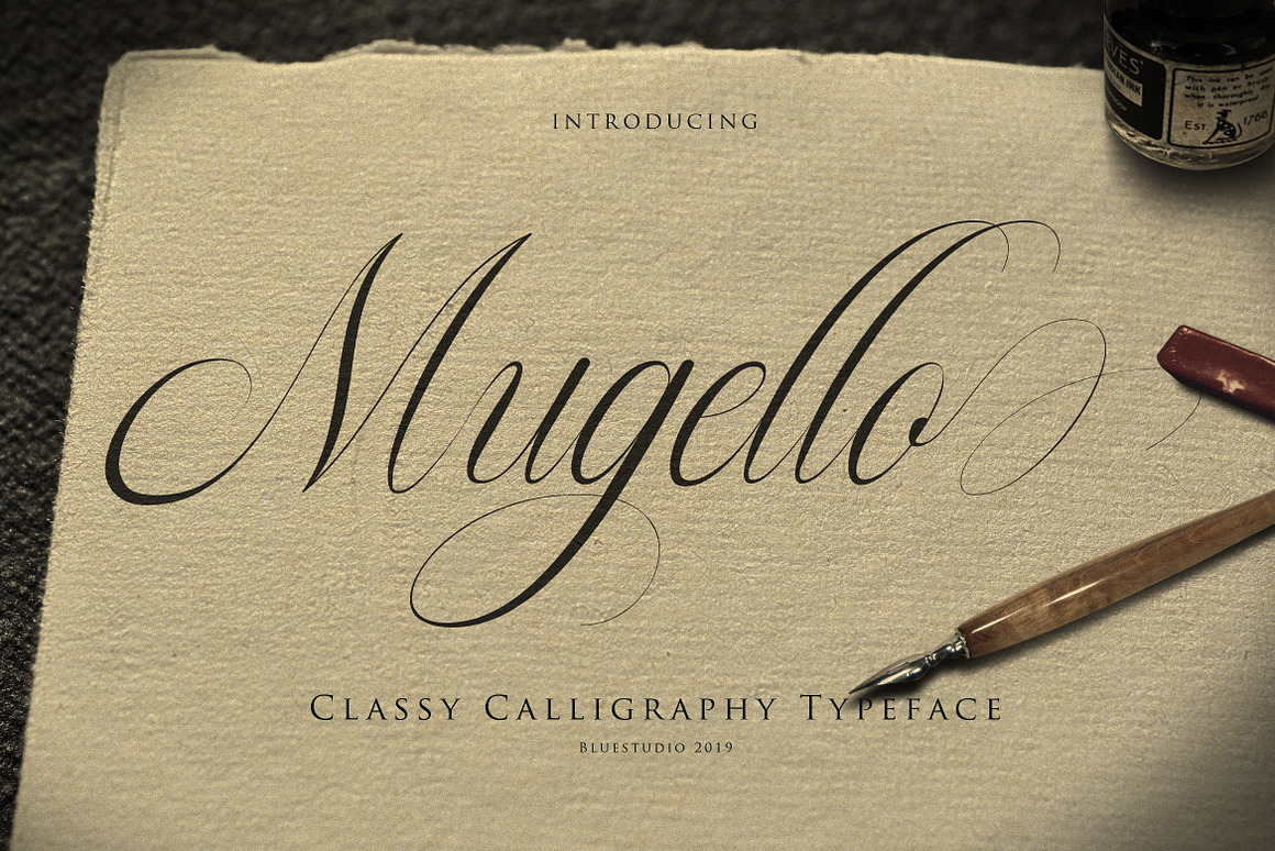 Mugello // Classy Calligraphy Free Download