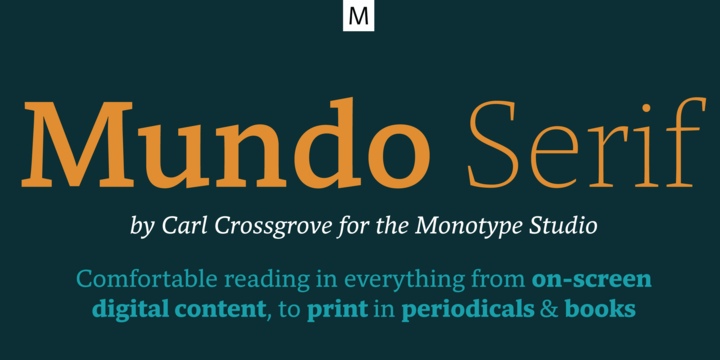 Mundo Serif Font Free Download