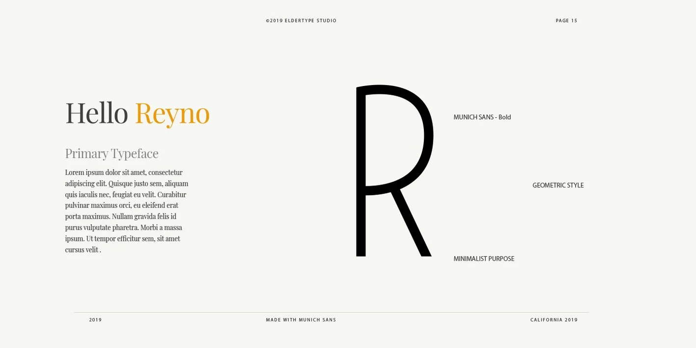 Munich Sans Font