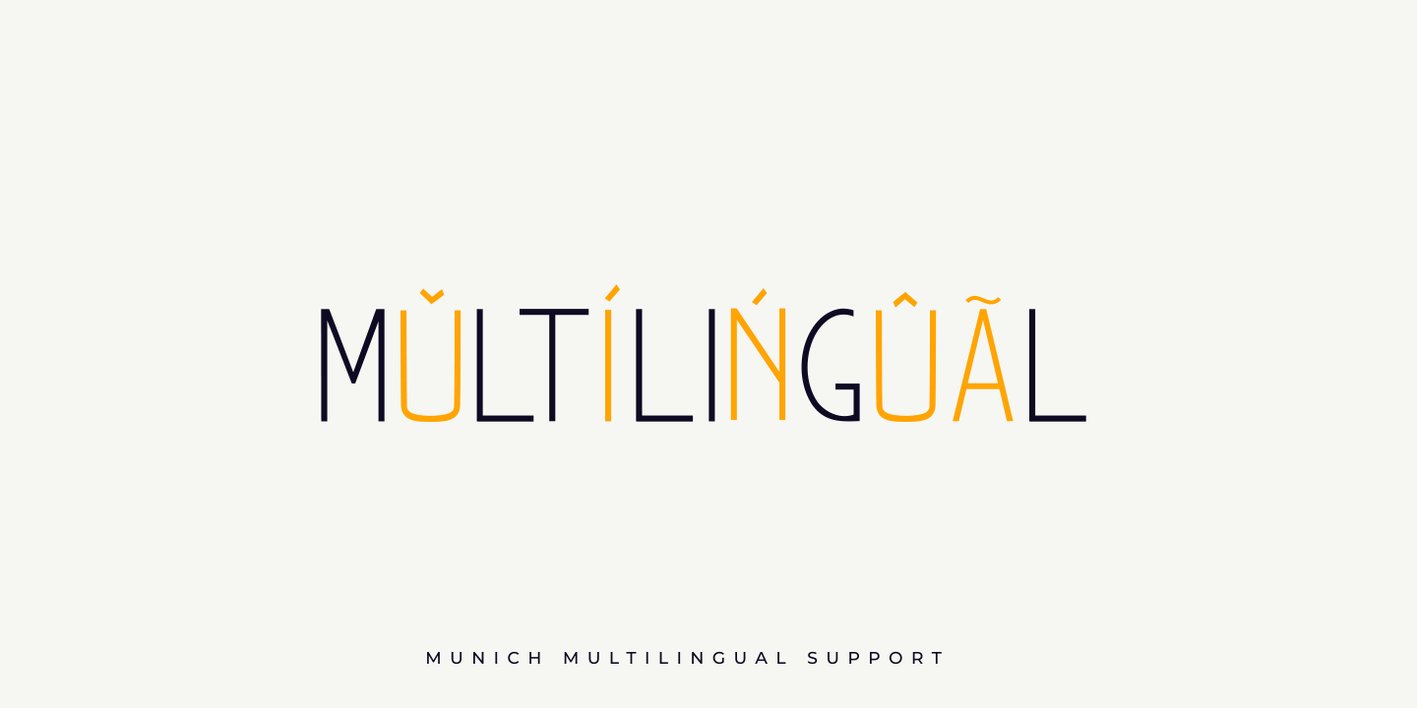 Munich Sans Font Free Download