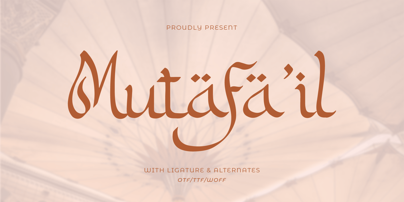 Mutafail Font Free Download