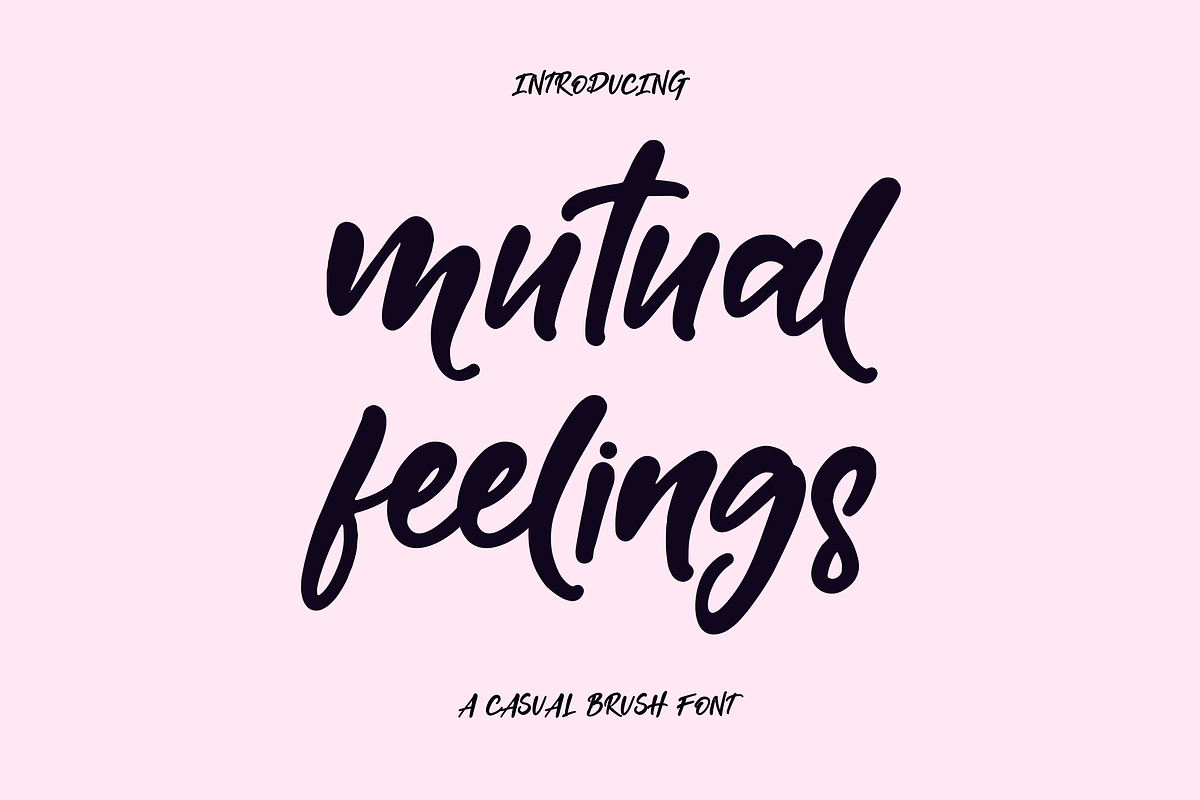 Mutual Feelings Font Free Download Free Download