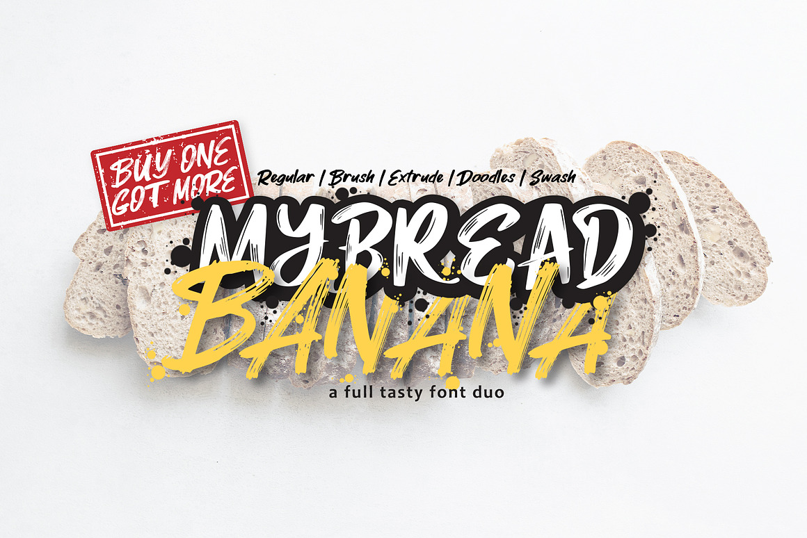 MyBread Banana Font Duo Free Download