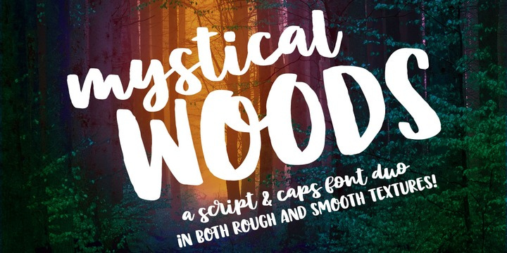 Mystical Woods Font Free Download