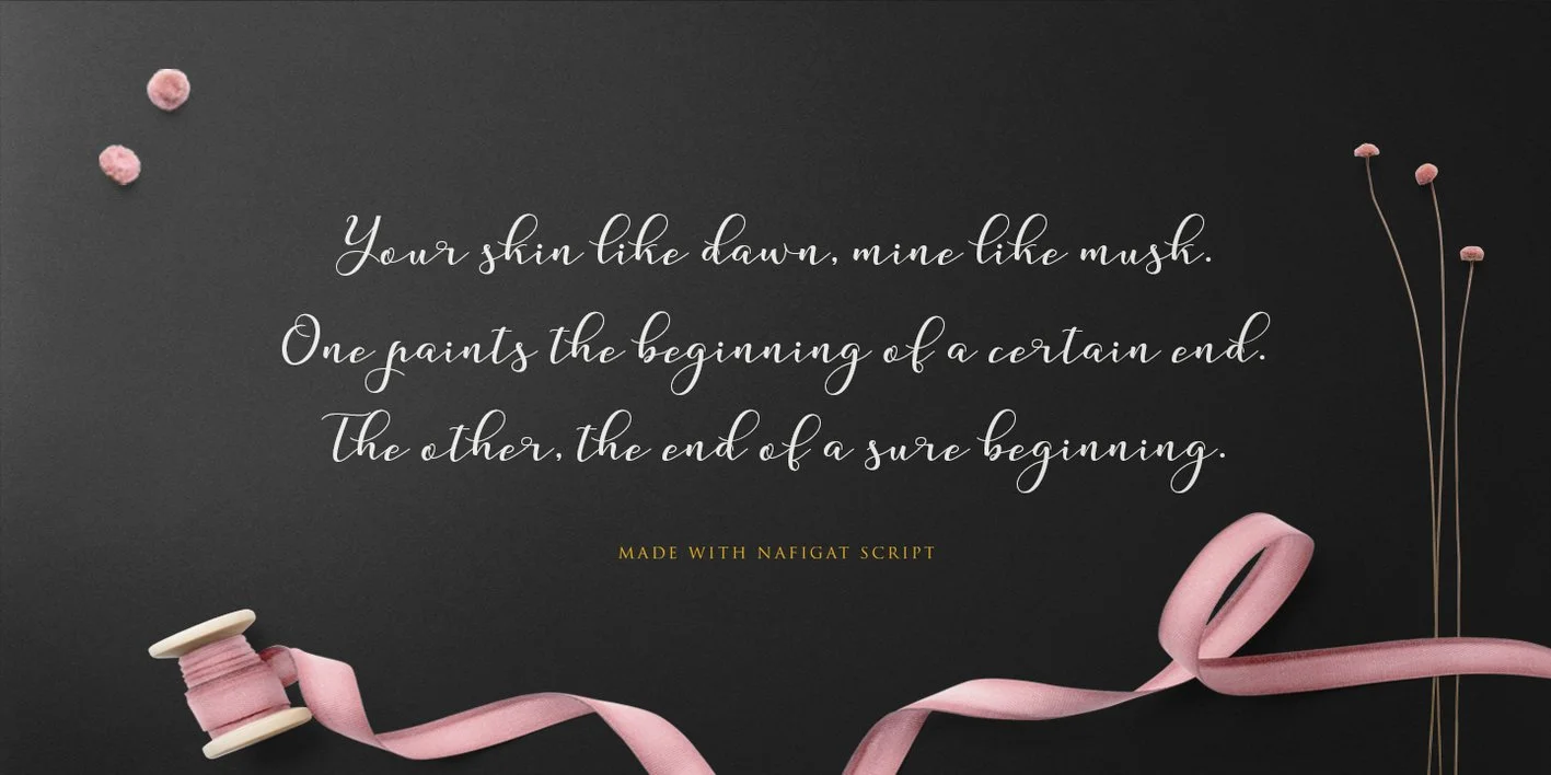Nafigat Script Font