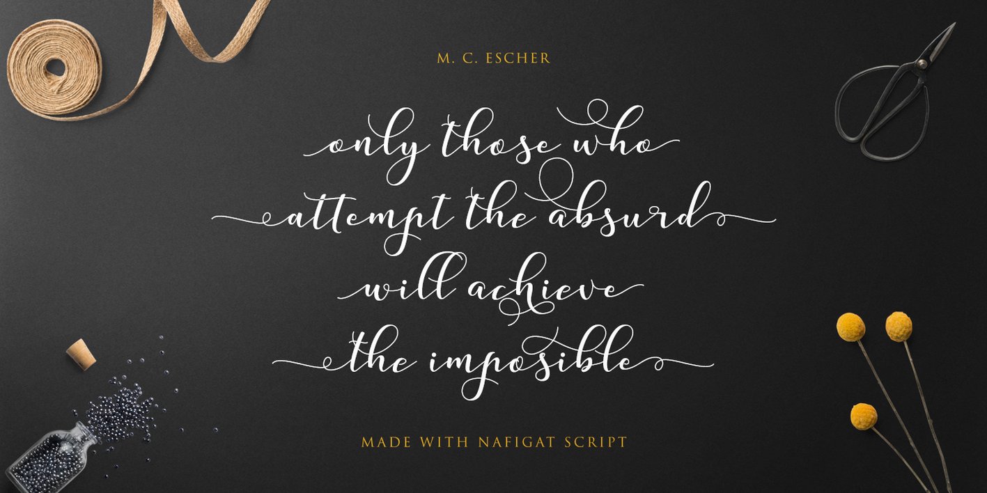 Nafigat Script Font Free Download