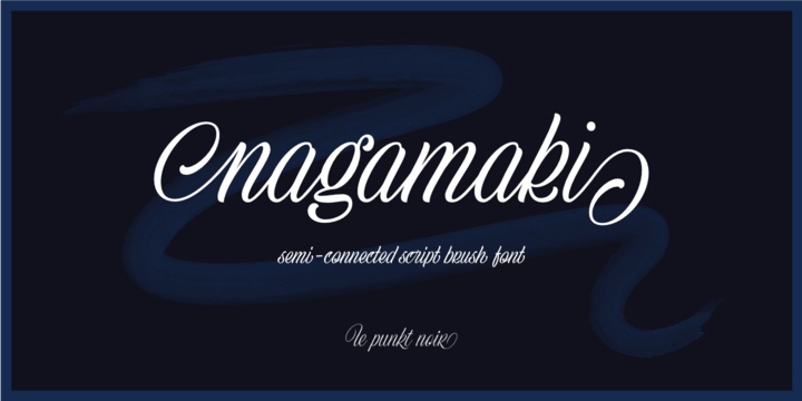 Nagamaki Font Free Download