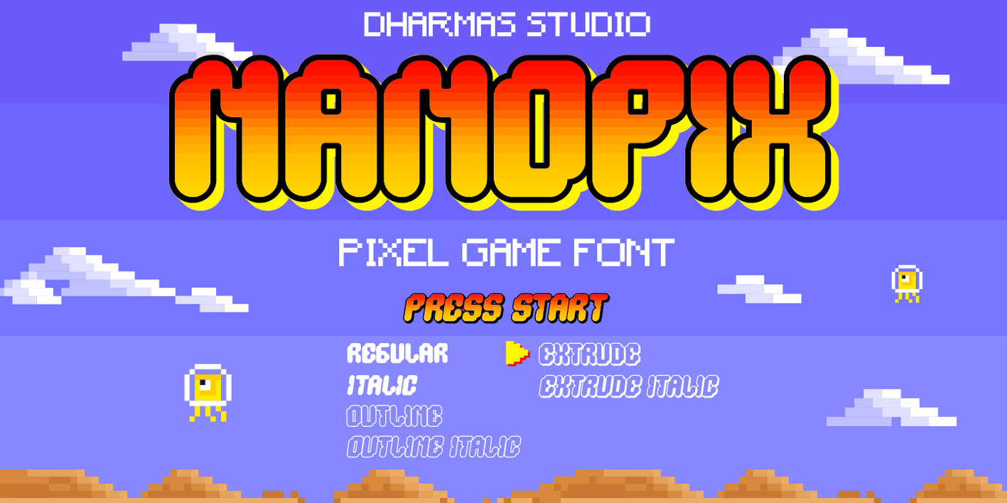 Nano Pix Font Free Download