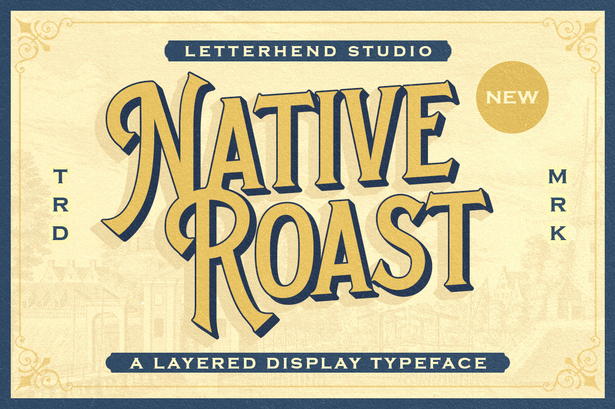 Native Roast Font Free Download