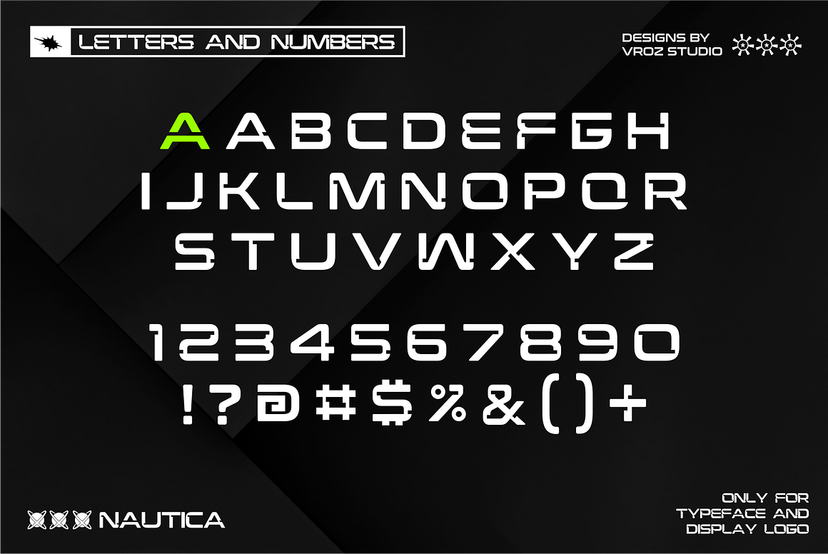 NAUTICA - Futuristic Display Font Free Download