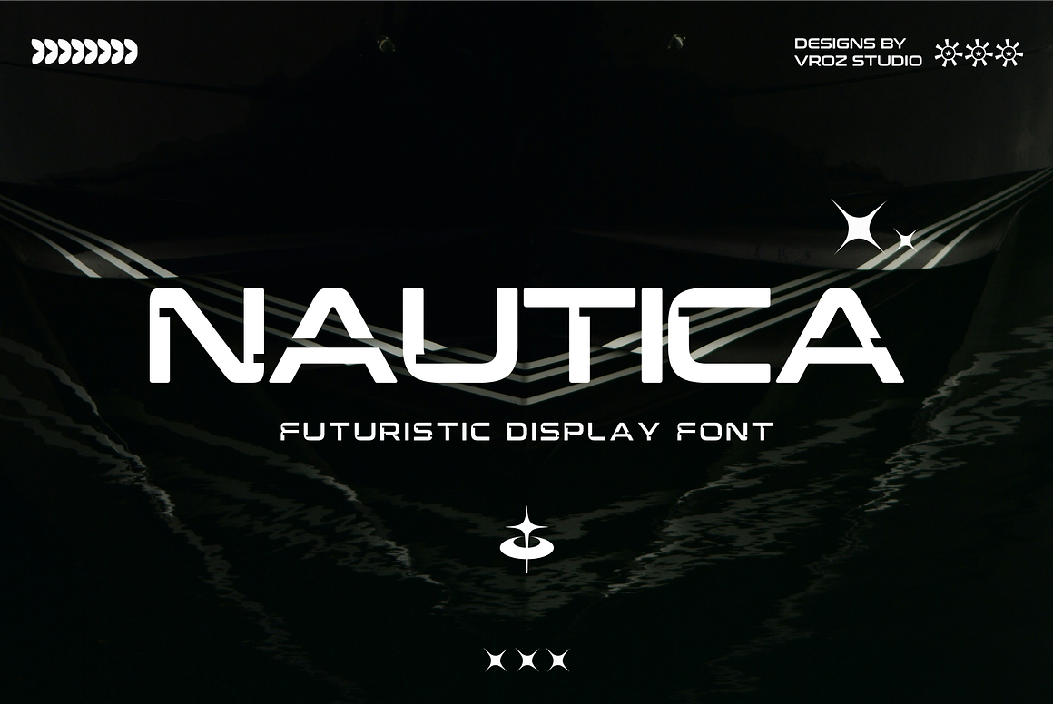 NAUTICA - Futuristic Display Font Free Download