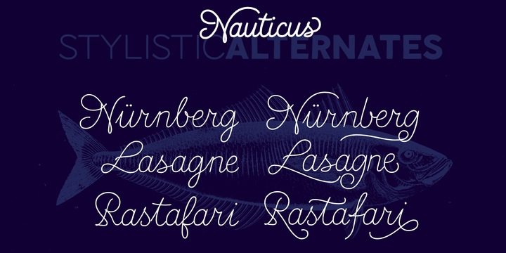 Nauticus Script Font Free Download