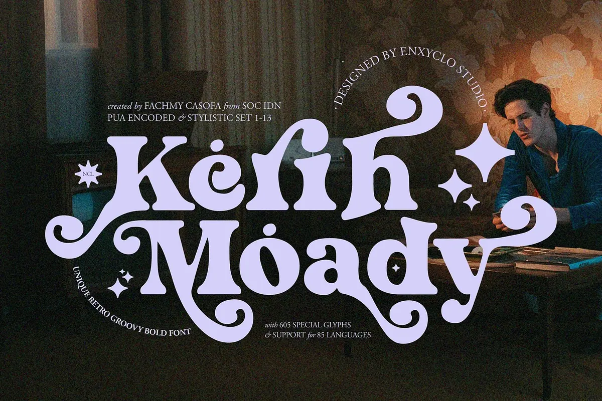 NCL Kerih Moady - Retro Groovy Free Download Free Download