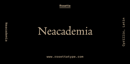 Neacademia Font Free Download