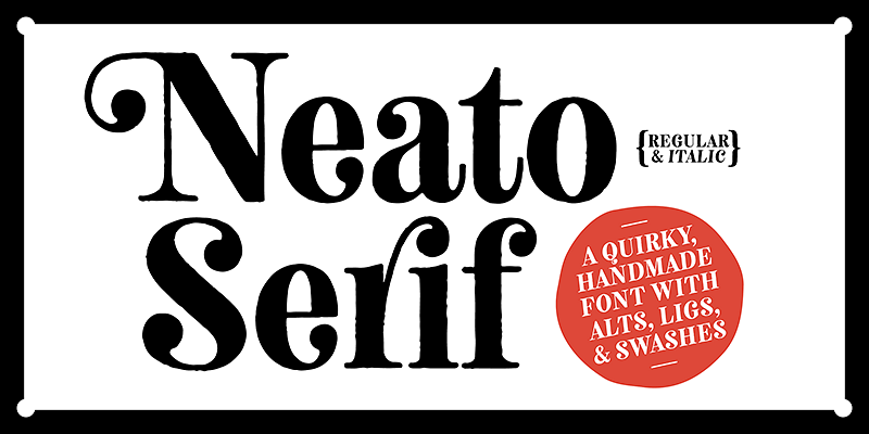 Neato Serif Font Free Download Free Download