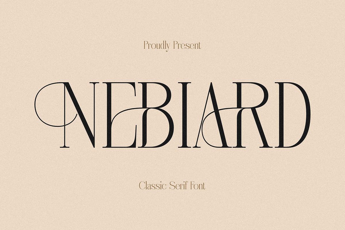 Nebiard Classic Serif Font Free Download Free Download