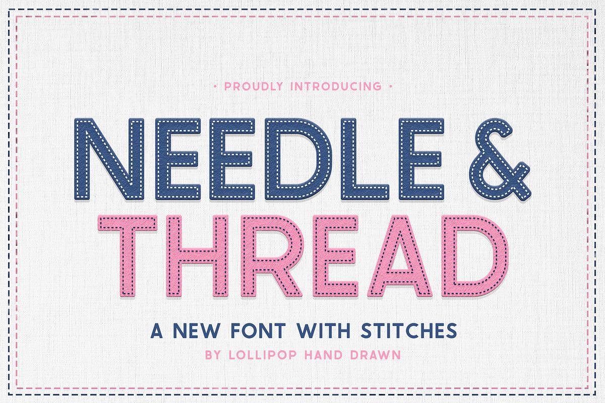 Needle and Thread Font Free Download Free Download