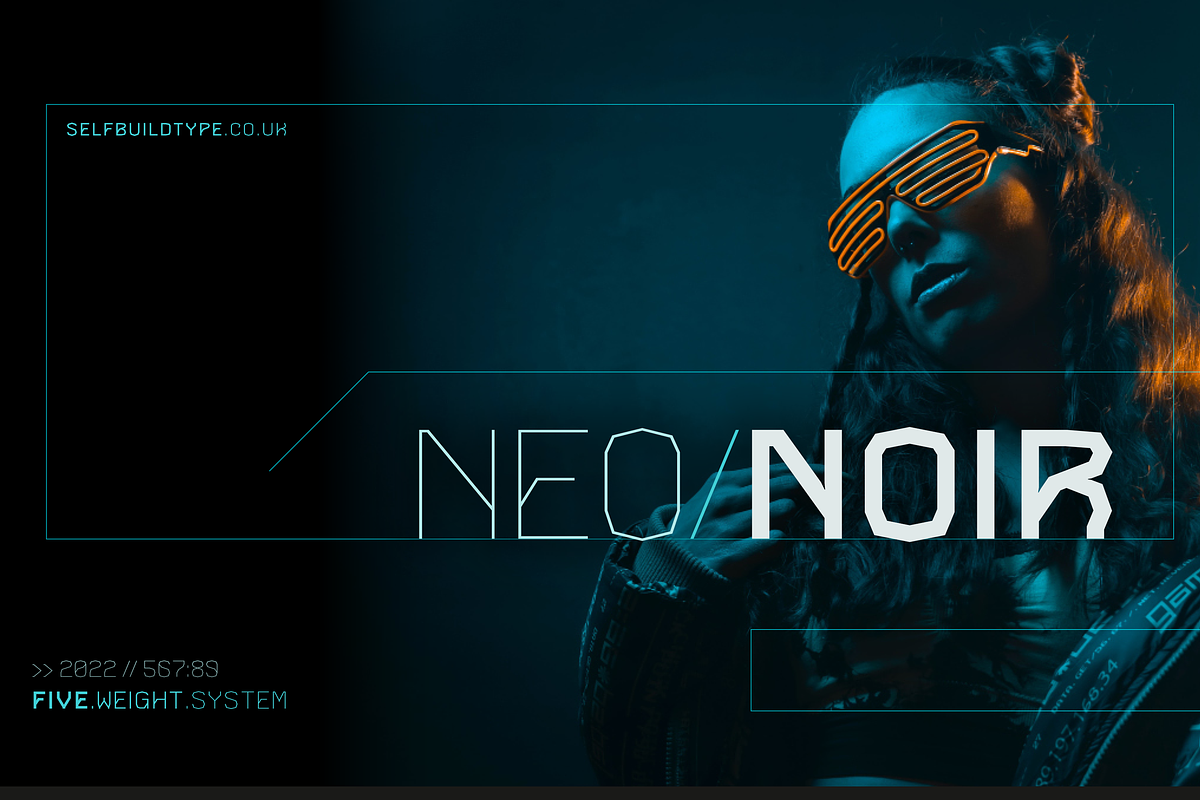 Neo Noir - Futuristic font Free Download Free Download