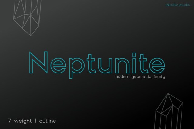 Neptunite Font Free Download