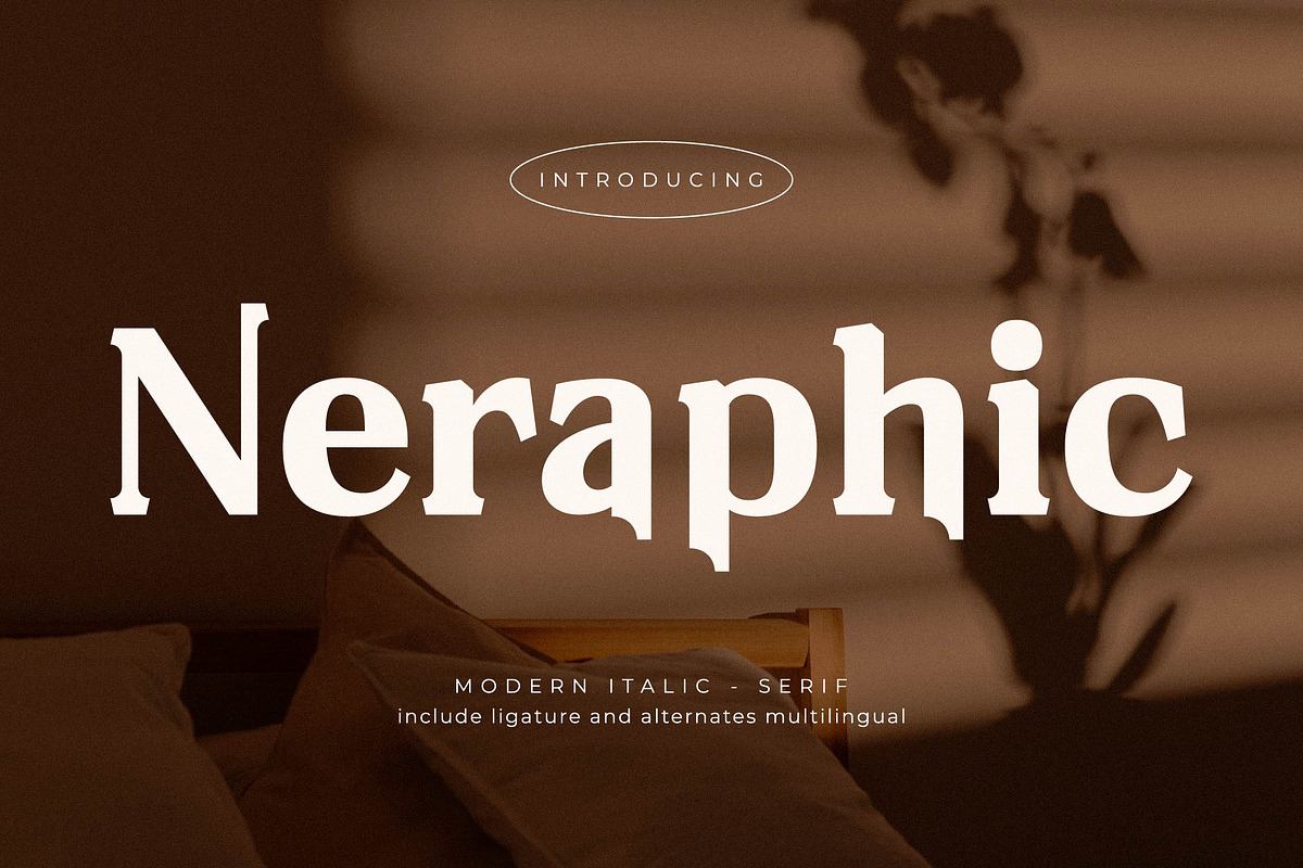 Neraphic A Modern Serif Font Free Download Free Download