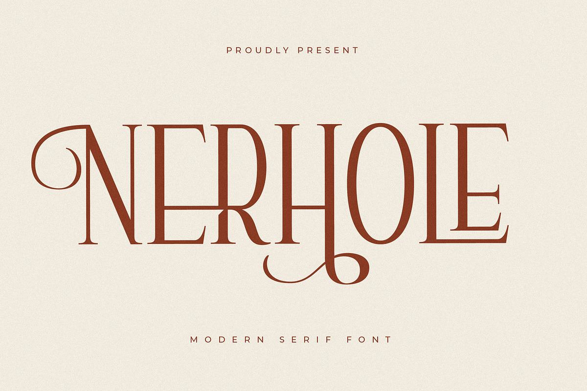 Nerhole Modern Serif Font Free Download Free Download