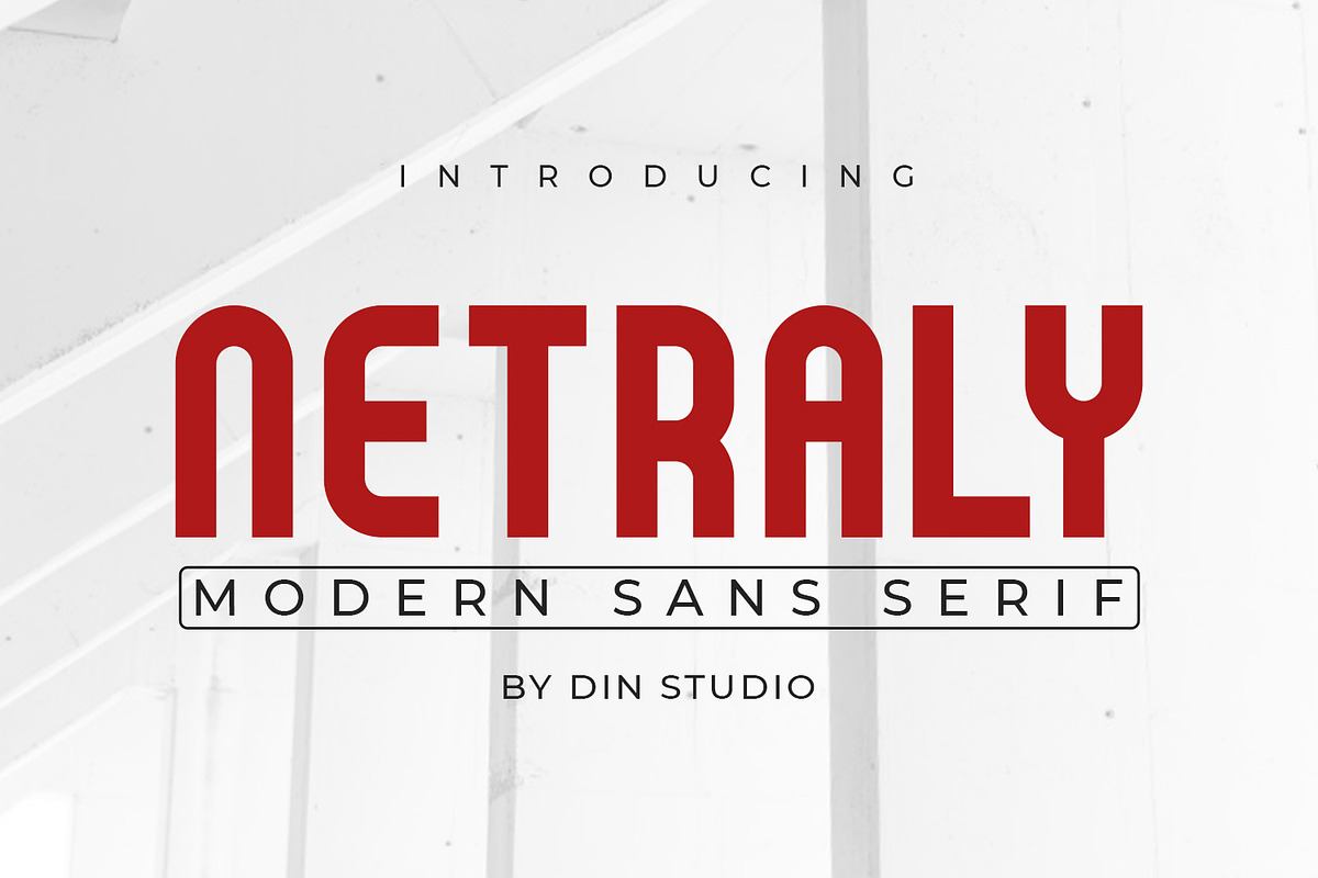 Netraly-Modern Sans Serif Font Free Download Free Download