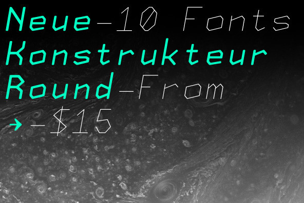 Neue Konstrukteur Round Font Free Download