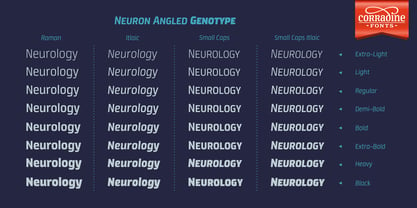 Neuron Angled Font Free Download