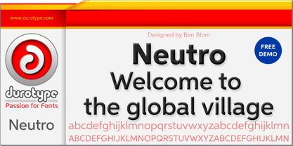 Neutro Font Free Download