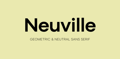 Neuville Font Free Download