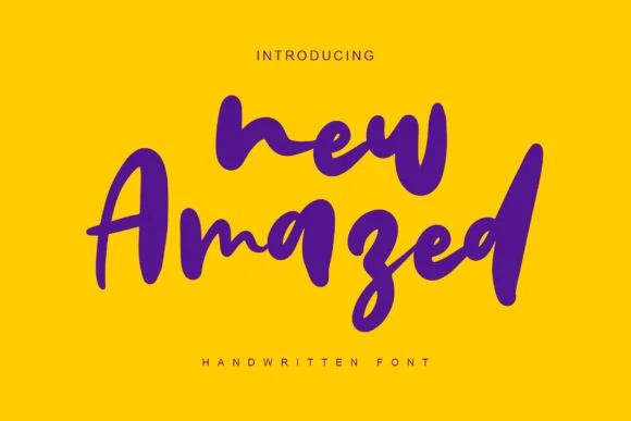 New Amazed Font Free Download