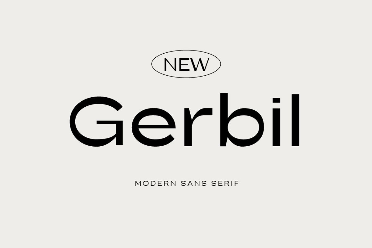 New Gerbil Modern Sans Free Download Free Download