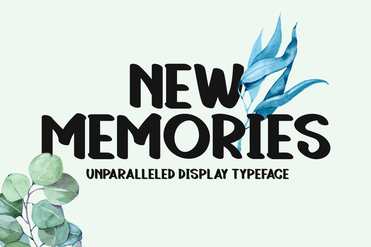 New Memories Typeface Free Download Free Download